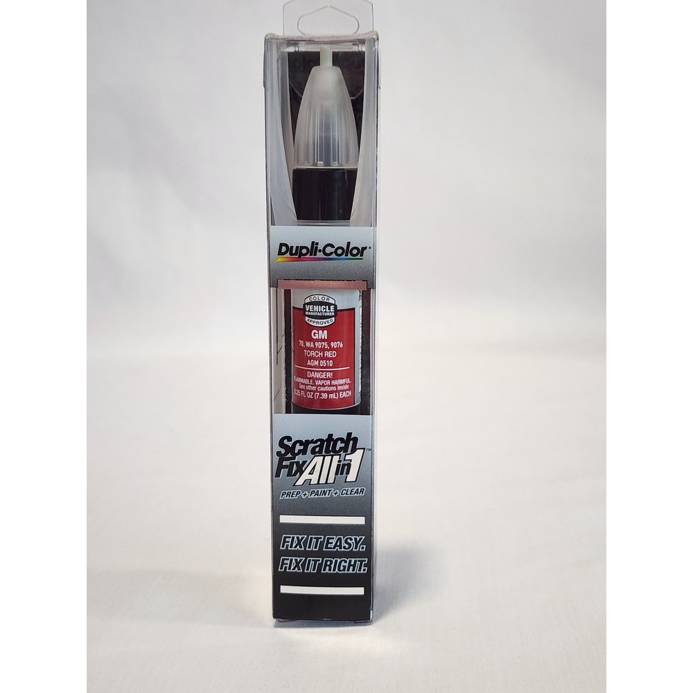 Dupli-Color GM Torch Red Scratch Fix All-in-1 Paint AGM 0510 WA 9075 9076